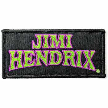 Merch Jimi Hendrix: Nášivka Arched Logo Jimi Hendrix