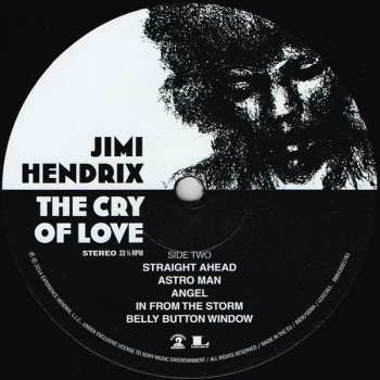 LP Jimi Hendrix: The Cry Of Love 8291