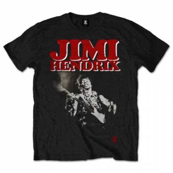 Merch Jimi Hendrix: Tričko Block Logo Jimi Hendrix  M