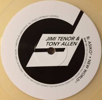 LP Jimi Tenor: OTO Live Series CLR 144818