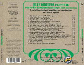 CD Jimmie Rodgers: Blue Yodelers - With Red Hot Accompanists, 1928-1936 326283
