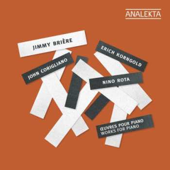 Album Jimmy Brière: Œuvres Pour Piano - Works For Piano