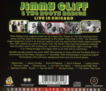 CD Jimmy Cliff: Live In Chicago 243724