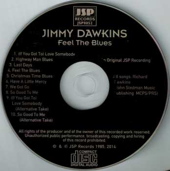CD Jimmy Dawkins: Feel The Blues 538745