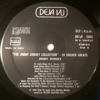 LP Jimmy Dorsey: The Jimmy Dorsey Collection - 20 Golden Greats 535338