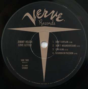 LP Jimmy Heath: Love Letter 76656