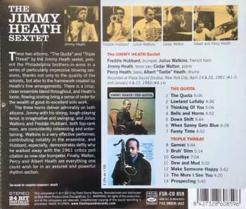 CD Jimmy Heath Sextet: The Quota and Triple Threat 432368
