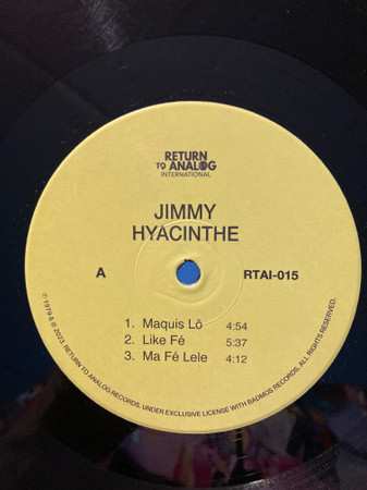 LP Jimmy Hyacinthe: Jimmy Hyacinthe LTD 508987