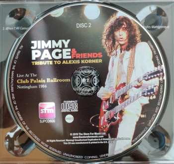 2CD Jimmy Page & Friends: Tribute To Alexis Korner, Live At The Club Palais Ballroom, Nottingham 1984 123255