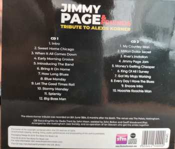 2CD Jimmy Page & Friends: Tribute To Alexis Korner, Live At The Club Palais Ballroom, Nottingham 1984 123255