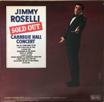 Album Jimmy Roselli: Sold Out Carnegie Hall Concert