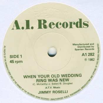 Album Jimmy Roselli: When Your Old Wedding Ring Was New