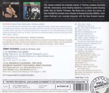 CD Jimmy Rushing: Rushing Lullabies + Brubeck & Rushing 317351