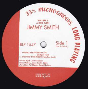 LP Jimmy Smith: A Date With Jimmy Smith, Volume One LTD 133781