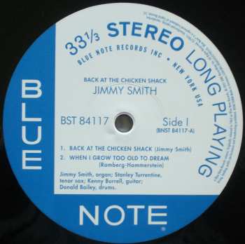 LP Jimmy Smith: Back At The Chicken Shack 57173