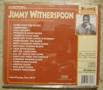 CD Jimmy Witherspoon: Gone With The Blues - The Best Of featuring Jay McShann and his Orchestra 450089