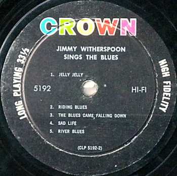 CD Jimmy Witherspoon: Sings The Blues
