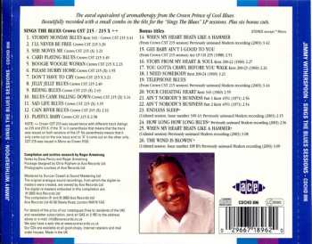 CD Jimmy Witherspoon: Sings The Blues Sessions 263320