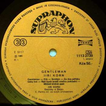 LP Jiří Korn: Gentleman 97665