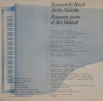 LP Jiří Malásek: Romantický Klavír Jiřího Maláska (Romantic Piano Of Jiří Malásek) 535322