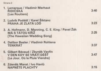 LP Jiří Vašíček: Je Krásné Zpívat Vám