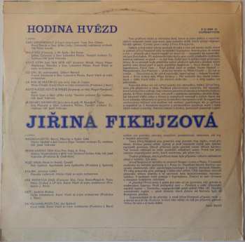LP Jiřina Fikejzová: Hodina Hvězd (Písně S Texty Jiřiny Fikejzové) 497495