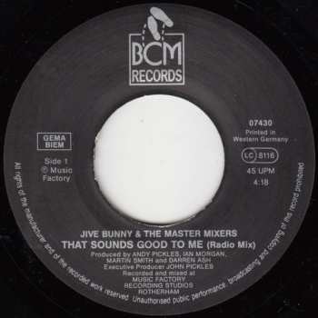 SP Jive Bunny And The Mastermixers: That Sounds Good To Me