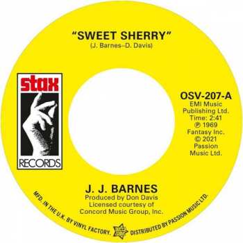 J.j. Barnes: Sweet Sherry/the Whole Damn World Is Going Crazy
