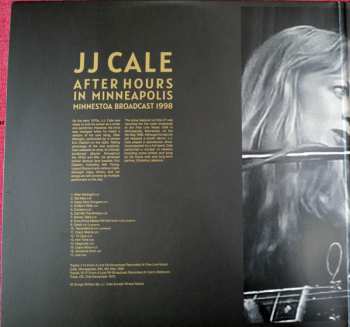 2LP J.J. Cale: After Hours In Minneapolis Minnestoa Broadcast 1998 442151