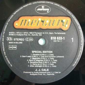 LP J.J. Cale: Special Edition