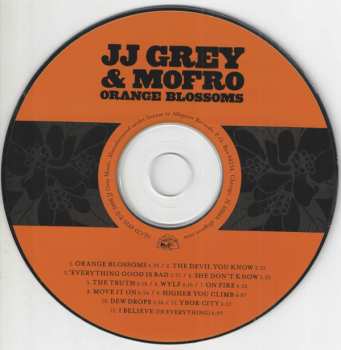 CD JJ Grey & Mofro: Orange Blossoms 253073