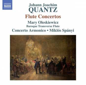Album J.j. Quantz: Flötenkonzerte In C-moll,d-moll,g-dur,a-moll