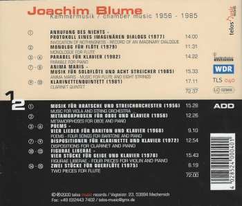 2CD Joachim Blume: 56 - 85 (Kammermusik) 122608