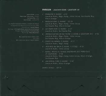 CD Joachim Kühn: Phrasen 335322