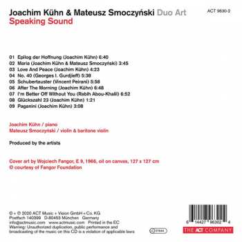 CD Joachim Kühn: Speaking Sound DIGI 147151