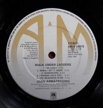 LP Joan Armatrading: Walk Under Ladders