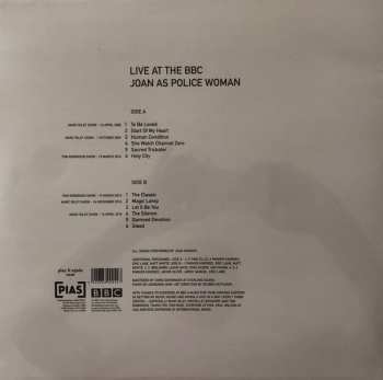 LP Joan As Police Woman: Live At The BBC LTD | CLR 67166