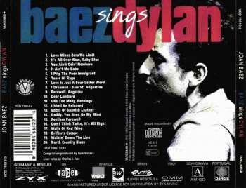 CD Joan Baez: Baez Sings Dylan 290792