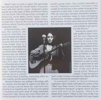 CD Joan Baez: In Concert
