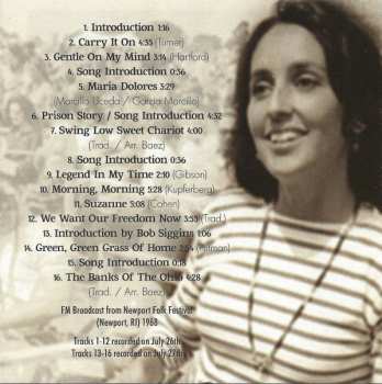 CD Joan Baez: Newport Folk Festival 1968 393197