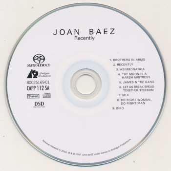 SACD Joan Baez: Recently 146878