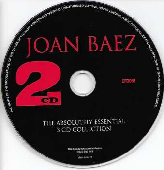 3CD Joan Baez: The Absolutely Essential 3 CD Collection 97096
