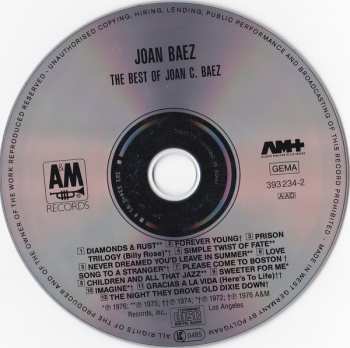 CD Joan Baez: The Best Of Joan C. Baez 44602