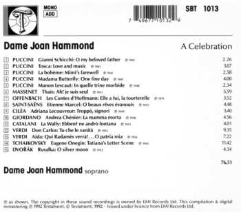 CD Joan Hammond: A Celebration
