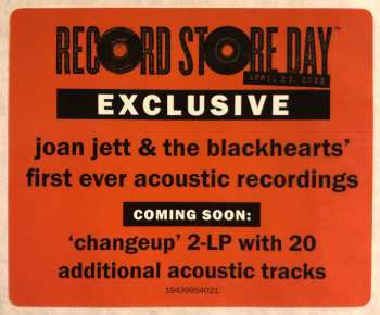 LP Joan Jett & The Blackhearts: Acoustics 404019