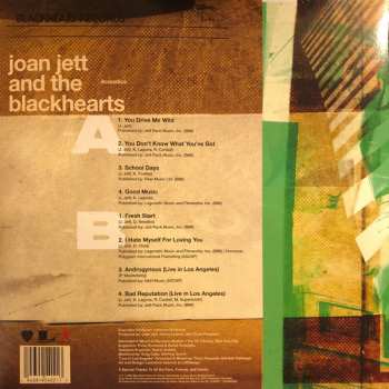 LP Joan Jett & The Blackhearts: Acoustics 404019