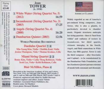 CD Joan Tower: String Quartets Nos. 3-5 / Dumbarton Quintet 257435