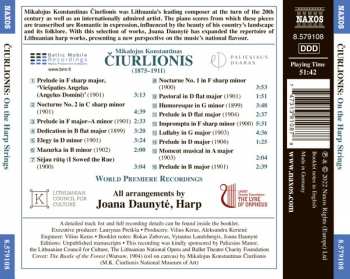 CD Joana Daunytė: On The Harp Strings: Preludes, Nocturnes, I Sowed The Rue 296221