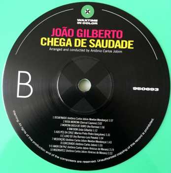 LP João Gilberto: Chega De Saudade LTD | CLR 89776