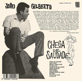 CD João Gilberto: Chega De Saudade LTD 122181